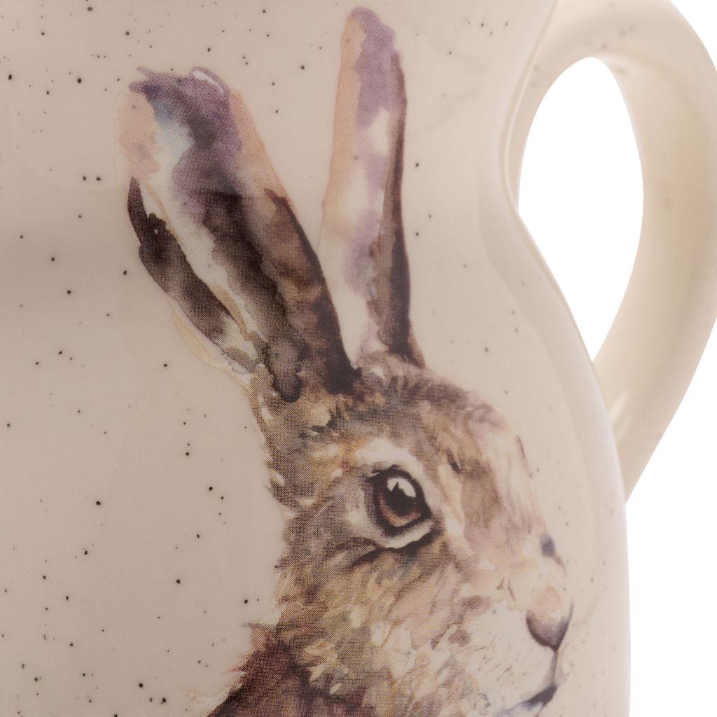 Meg Hawkins Jug - Hare 21 X 15.2 X 18cms