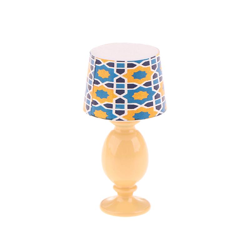 1:12 миниатюрных настольных ламп для кукольного домика, модель для изучения, мебель для кукольного домика, украшение для микросцены, световое украшение, игрушки для ролевых игр