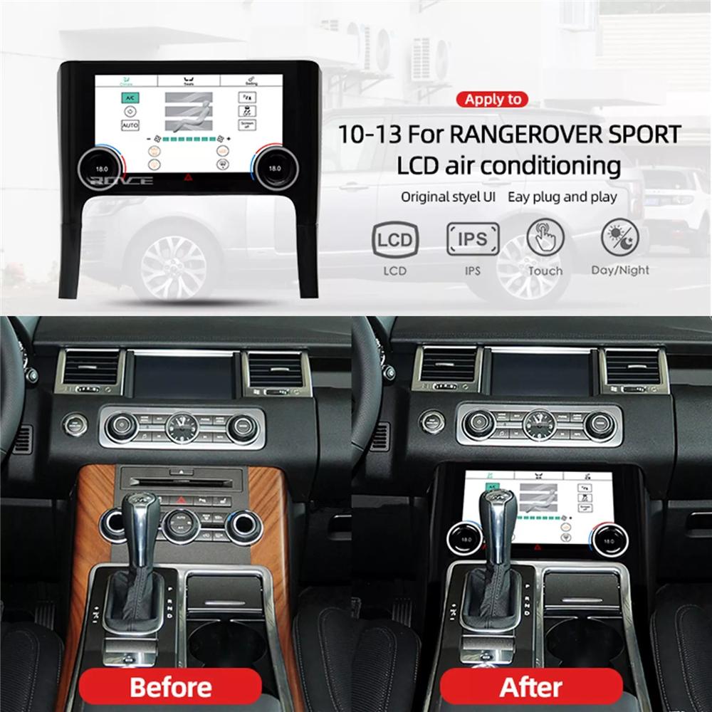LCD Touch Screen AC Panel Air Control For 2010-2013 Land Range Rover Sport L320
