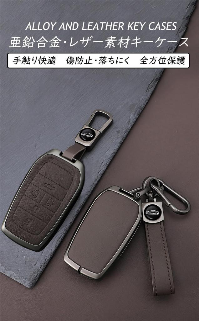 Ключ-брелок Toyota, совместимый с New Noah Vellfire Mark и новым роскошным сплавным ключом и чехлом, крышкой, держателем, Voxy, (90 Серия), Альфард, (30 серия),