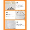 Foldable, Large Capacity, Flat Drying Net, Hanging Drying Net, Compact (2 Tiers)