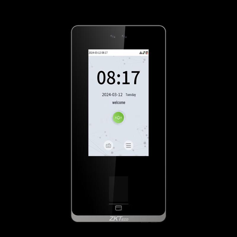 ZKTECO zFace1300 Динамическое распознавание лиц и отпечатков пальцев Машина для учета рабочего времени и контроля доступа Штекер CN (адаптер в комплекте)