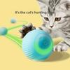 Pelota de juguete interactiva para gatos y perros con movimiento automático para mascotas