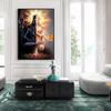 India Gods Shiva Pictures Wall Art Canvas Poster and Print Canvas Painting for Living Room Home Decor No Frame