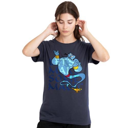 aladdin Womens/Ladies Let´s Make Some Magic Genie T-Shirt