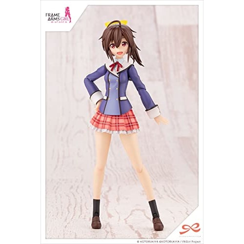 Kotobukiya (KOTOBUKIYA) Gennai Ao (Wakaba Girls' High School, Winter Uniform) from "Sousai Shojo Teien" 1/10 Scale Plastic Model JK004, Approximately