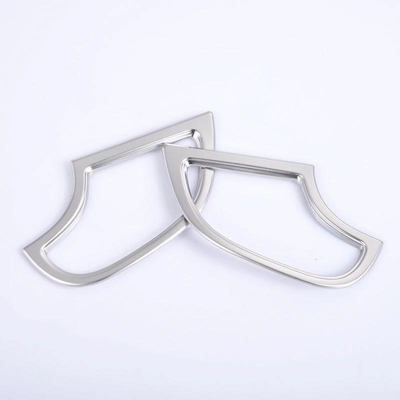 2 шт./компл., Стайлинг автомобиля, ABS, хромированная приборная панель, накладка на розетку кондиционера, подходит для Mercedes Benz W222 S Class