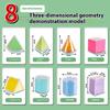 1 Set Stem Education Teaching Kits Geometry Demonstration Models Spatial Structure Visualization Tools