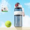 Бутылка для воды 850 мл с соломинкой Мотивационные бутылки для воды без BPA Герметичная спортивная бутылка для воды для мужчин и женщин Тренажерный зал Фитнес Открытый
