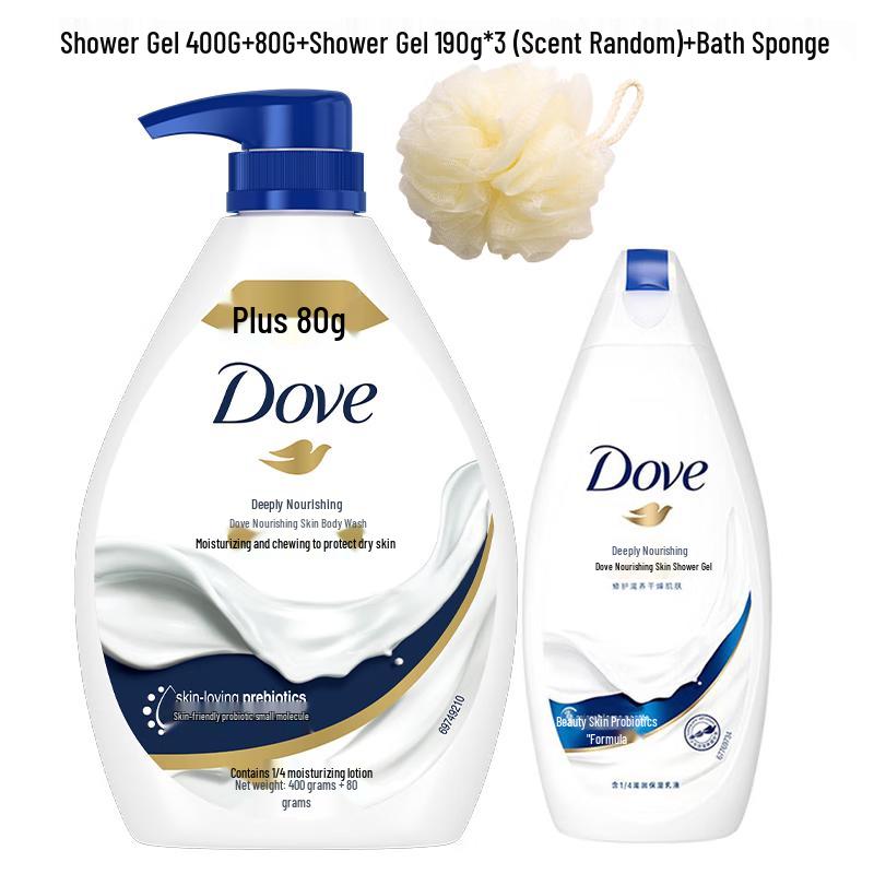 Dove Deeply Nourishing Shower Gel Value Pack