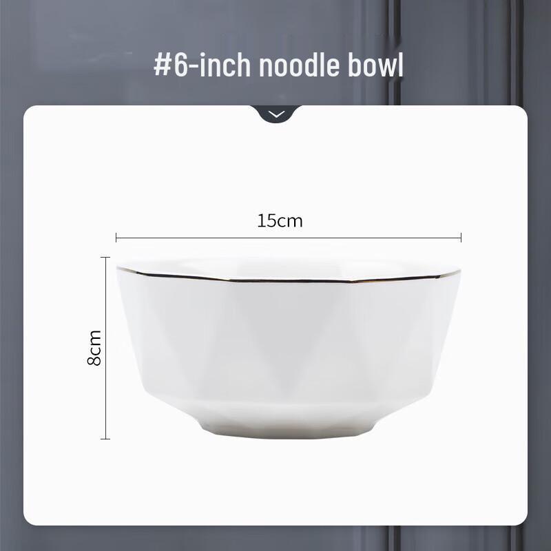 Mod Lanka Gold Rim Ceramic Tableware Set