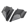 2Pcs Carbon Fiber Look Motorcycle Winglet Aerodynamic Wing Side Fairing Spoilers
