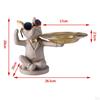 Statue Decorative Tray Jewelry Dish Vanity Trays for Bathroom Counter Dresser Sculpture Storage