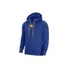 NBA Golden State Warriors Courtside Fleece Pullover Hoodie Blue Men Streetwear DR9307-495