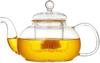 [morningplace] Cute Magic Lamp Glass Teapot, Stylish Home Decor (600 Ml)
