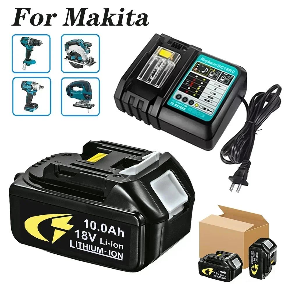 Upgraded for Makita 18V 10000mAh Battery BL1830 BL1830B BL1840 BL1850 BL1850B BL1860B BL1815 Replacement Lithium Battery