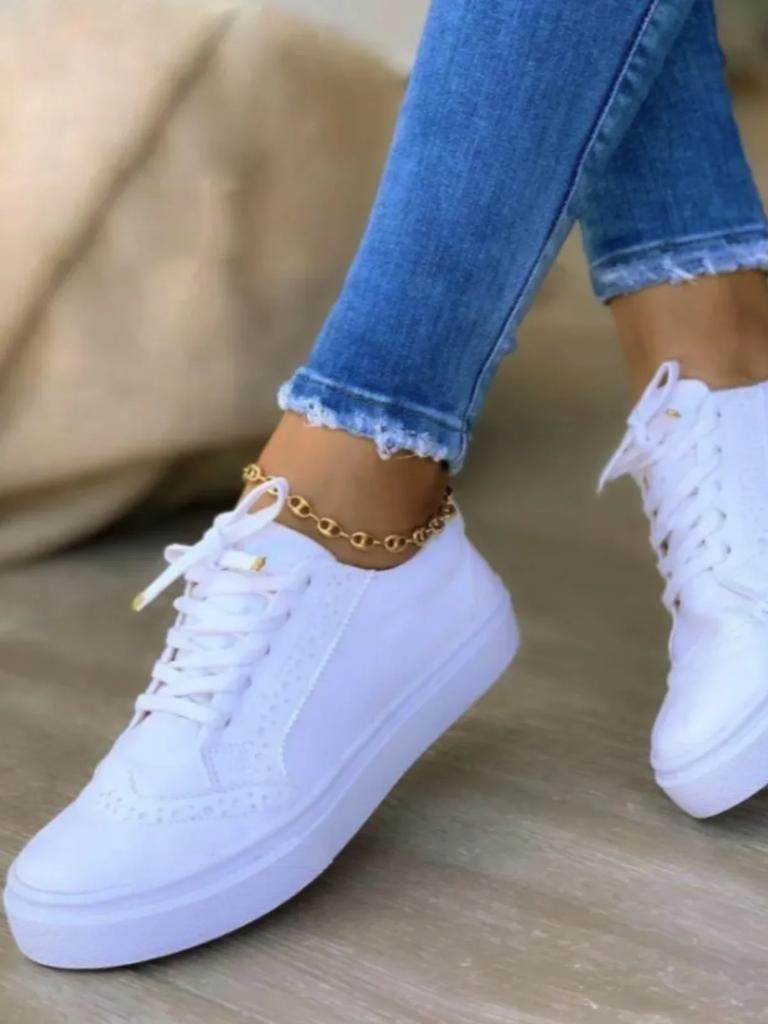 Fashion Platform Loafers Women's Shoes 2024 New Spring Winter Flats Sport Casual Suede Sneakers Lace Up Plus Size Oxford Mujer Zapatos