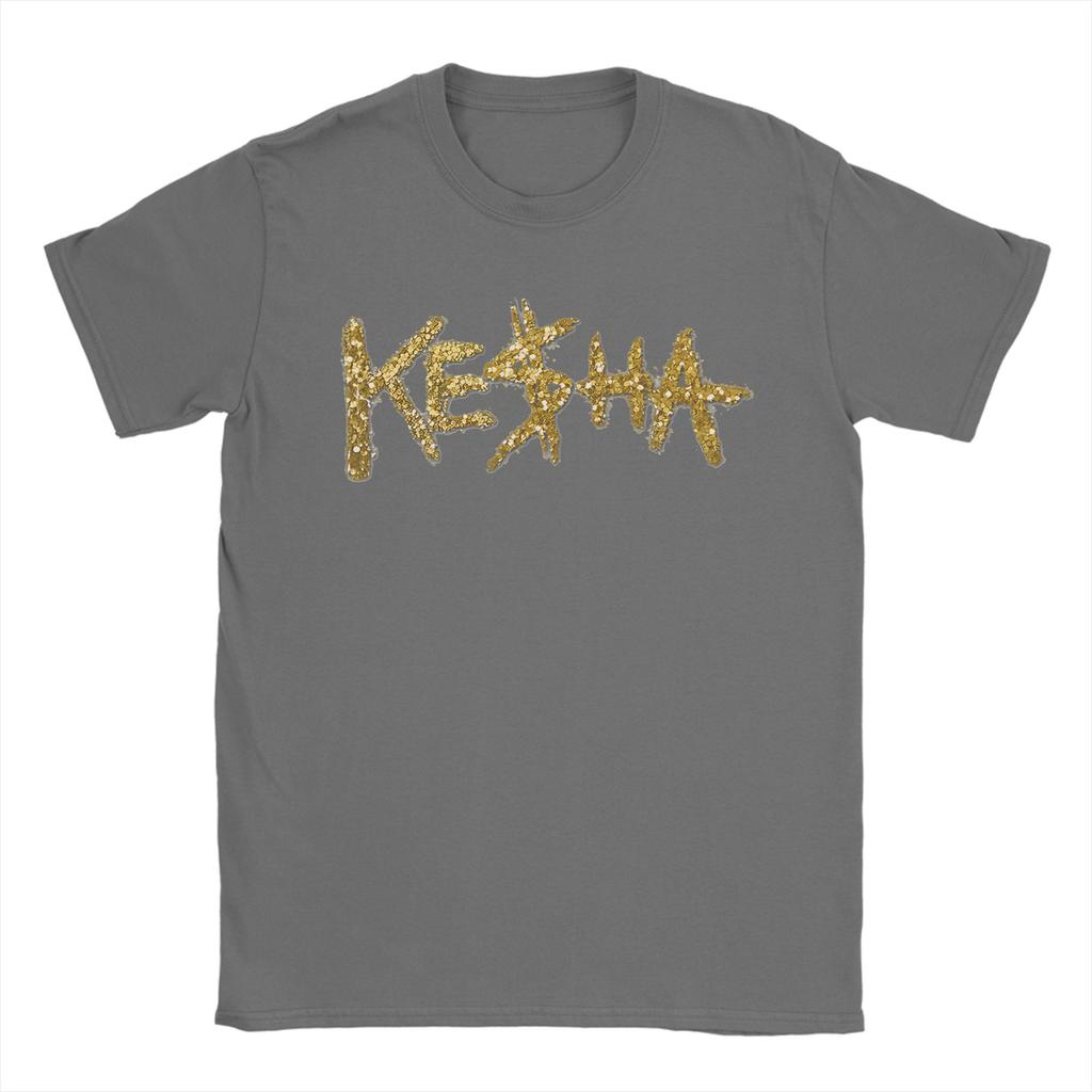 Kesha T Shirt Men 100 Cotton Leisure TShirt Round Collar Tees Short Sleeve Clothes Adult