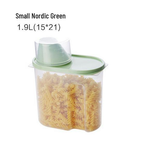 Airtight Food Storage Container for Grains, Nuts, and Cereal