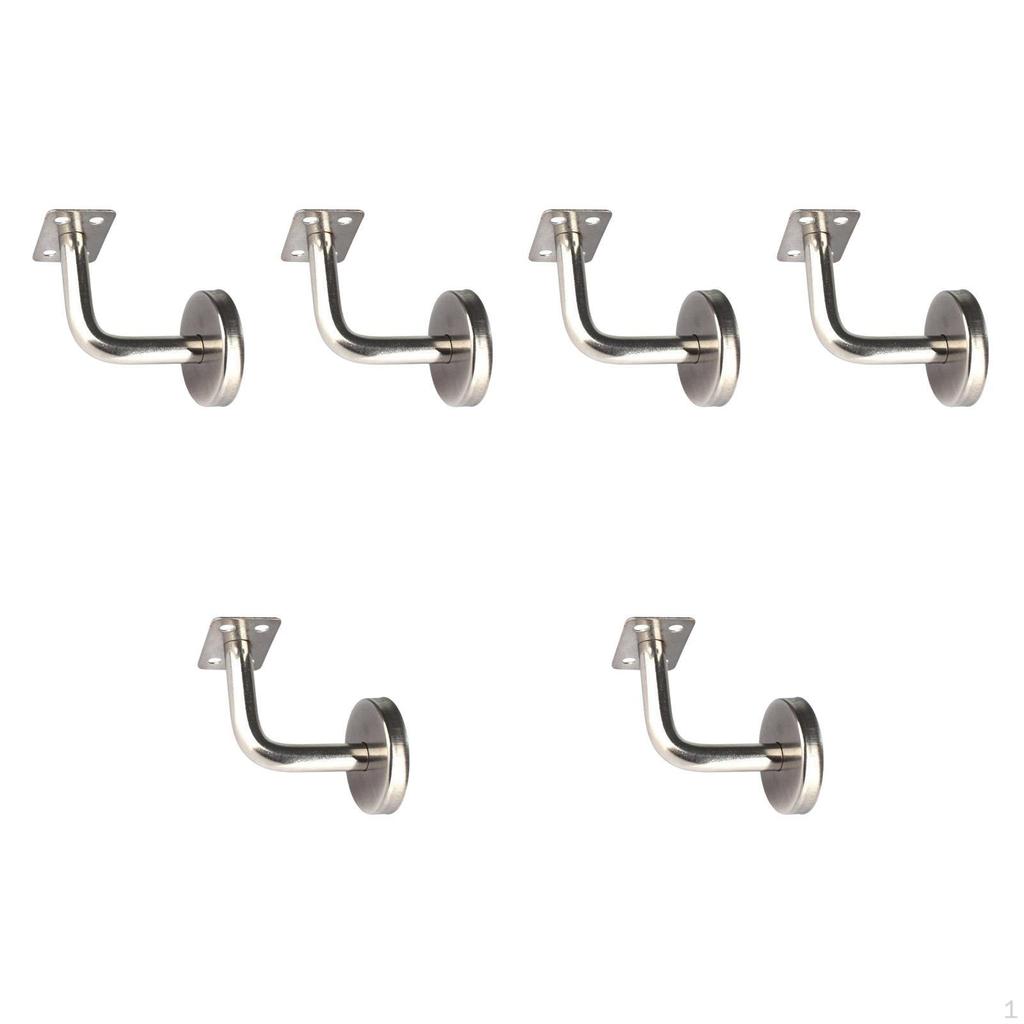 6 штук кронштейнов для поручней лестницы поручни 304 нержавеющая сталь опора перил