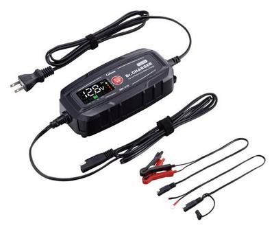 Зарядное устройство Cellstar DRC-310 с цифровым дисплеем, совместимое с 6В/12В, максимальный выходной ток: 0,8 А/1,5 А/3 А, Автоматический контроль заряда, Импульсный заряд