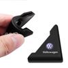 1 pair Silicone Car Door Corner Anti-Scratch Protection Cover Stickers For VW Golf 7 8 Passat B6 Mk4 Tiguan polo Hub Accessories