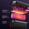 Convenient Cordless Hair Straightener Brush with LCD for Home or Travel Styling Anytime Anywhere