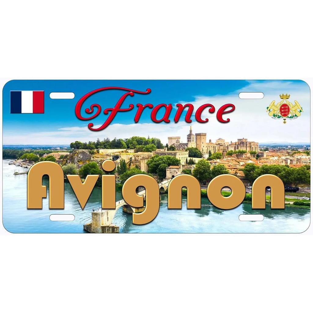 Vintage License Plates Decoration Signs Vintage Dubai Munich Madrid Moscow City Tags Metal Automotive Signs For Car Front