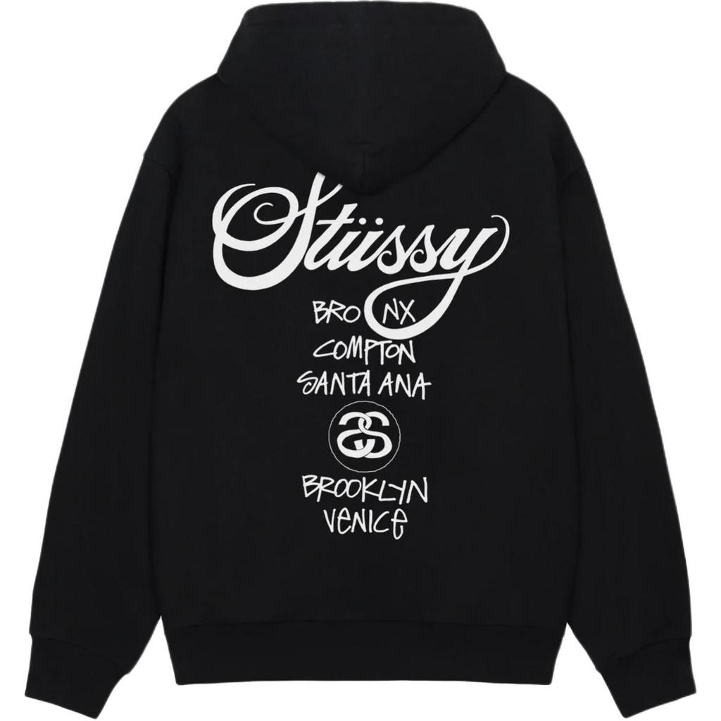 Stussy World Tour Pigment Dyed Hoodie 3923962