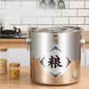 Контейнер для круп, ящик для хранения риса, ведро для еды, герметичная канистра для дома, кухонная стойка