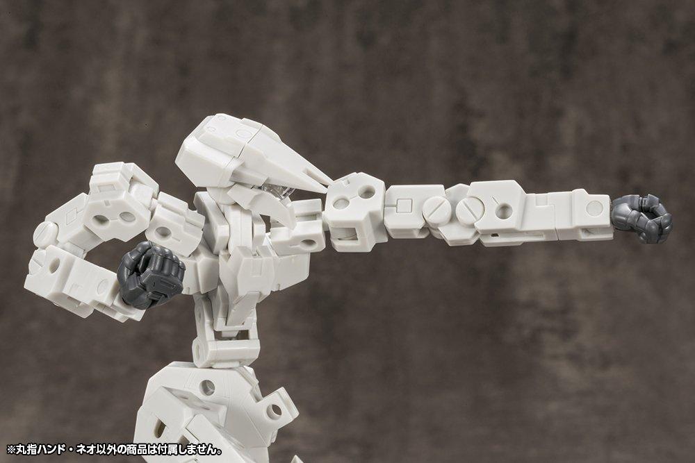 Kotobukiya Modeling Support Goods Hand Unit Round Finger Hand Neo Plastic Model M.S.G Non-Scale