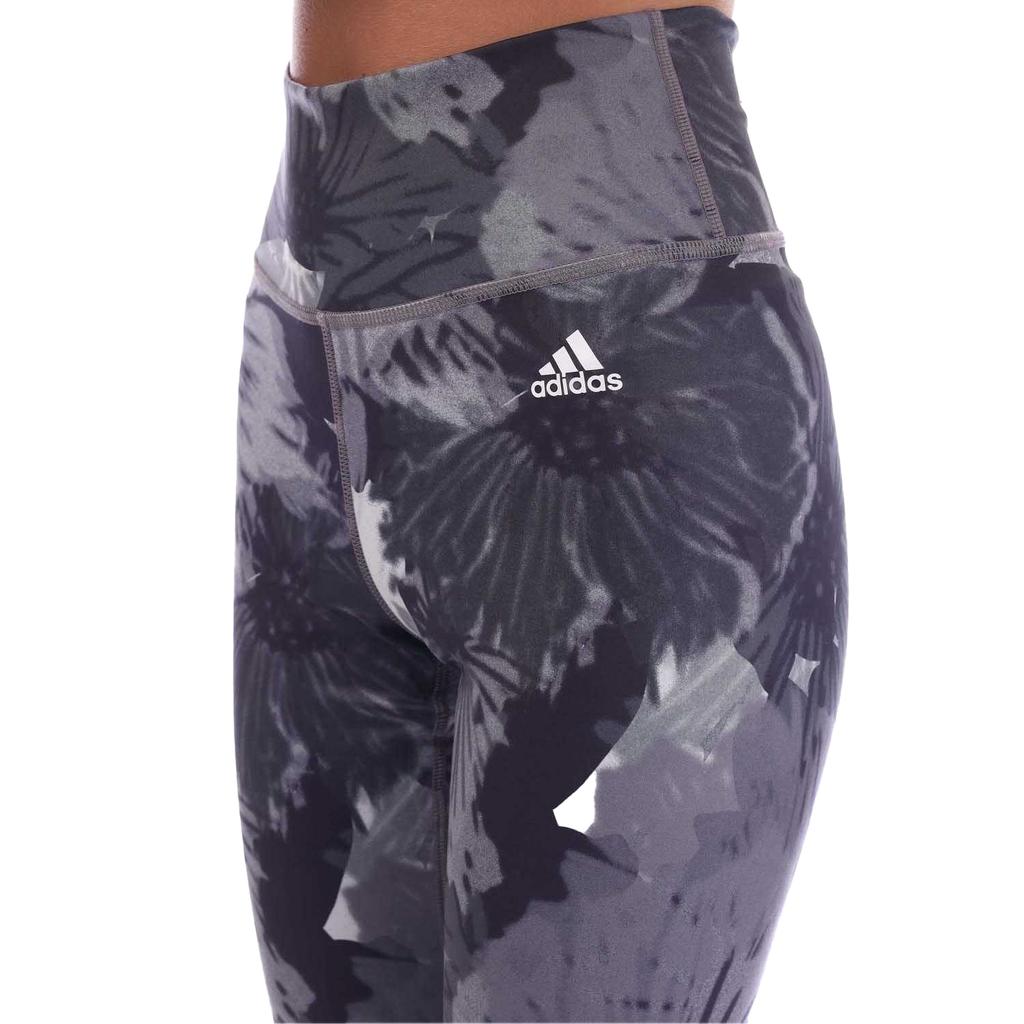 adidas Женские/Дамские Леггинсы для Тренировок Essentials с Цветочным Принтом и Высокой Посадкой