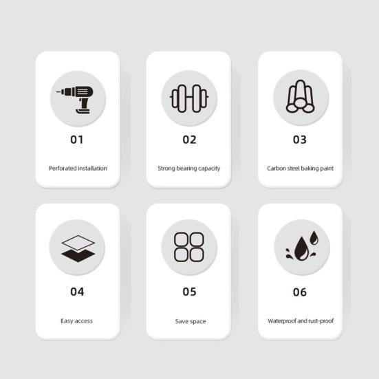 Настенный кронштейн для саундбара, прочная металлическая подставка для саундбара, простая установка под телевизором, держатель для саундбара