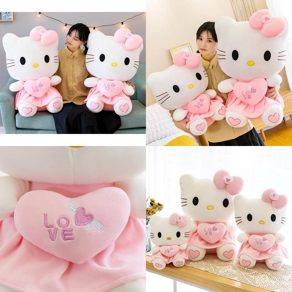 Delicate Hello Kitty Plush Toy Comforting Stress Relief Pillow/mat