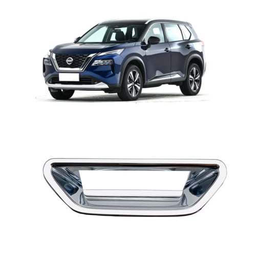 OKAYOHINN Nissan X-TRAIL New Model X-TRAIL 4th Generation T33 Exclusive Back Door Handle Cover Garnish Trim Protector Exterior Parts Made of ABS Resin