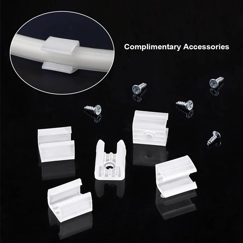 Светодиодная лента COB 1M-21M Супер Яркая 220В 288 светодиодов/м Светодиодные ленты Наружная лампа IP67 Водонепроницаемая Гибкая лента Вилка ЕС