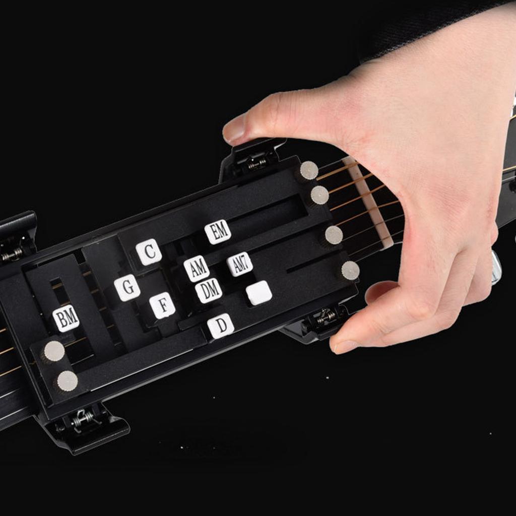 Guitar Chord Practice Aid Comprehensive Learning Set Clear Tone Production Guitar Teaching Aid Suitable for Guitars