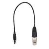 Mini XLR 3pin Female to XLR 3pin Female Audio Cable для камерSLRs Standard Microphone Connection