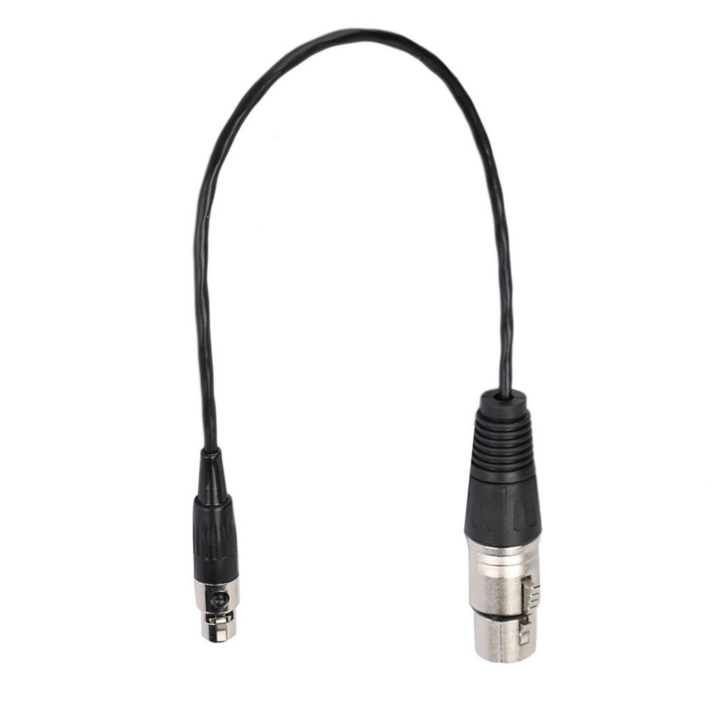 Mini XLR 3pin Female to XLR 3pin Female Audio Cable для камерSLRs Standard Microphone Connection