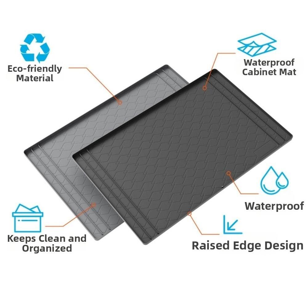 Rectangle Cabinet Protectors Liner Anti-fouling Kitchen Waterproof Mat Tableware