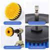Electric Scrubber Grill Brush Kit 2/3.5/4'' Power Cleaning Brush For Car Bathroom Floor, Tub Shower Grout Nylon Attachments