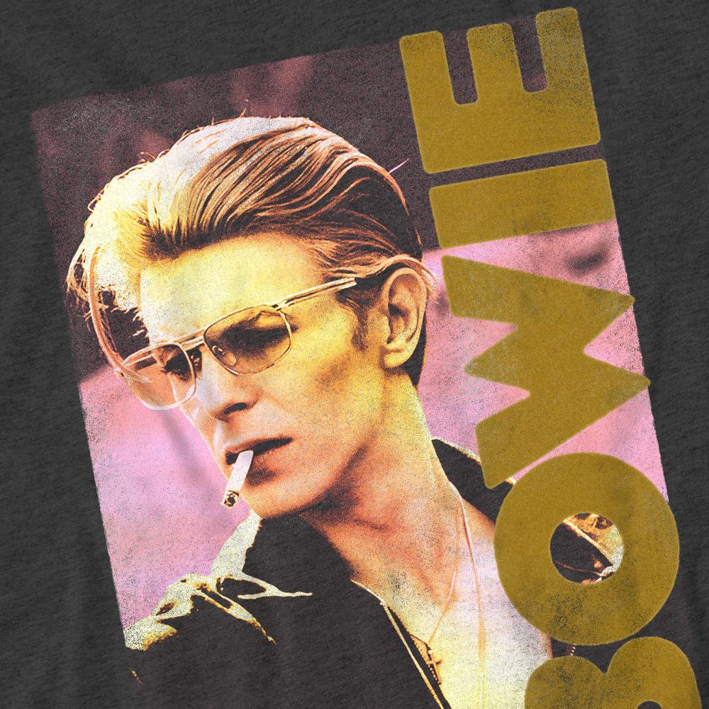 David Bowie Unisex Adult Smokin T-Shirt