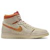 Air Jordan 1 High Zoom Comfort Somos Familia Unisex Sneakers Tan Rattan Kumquat FB2931-288