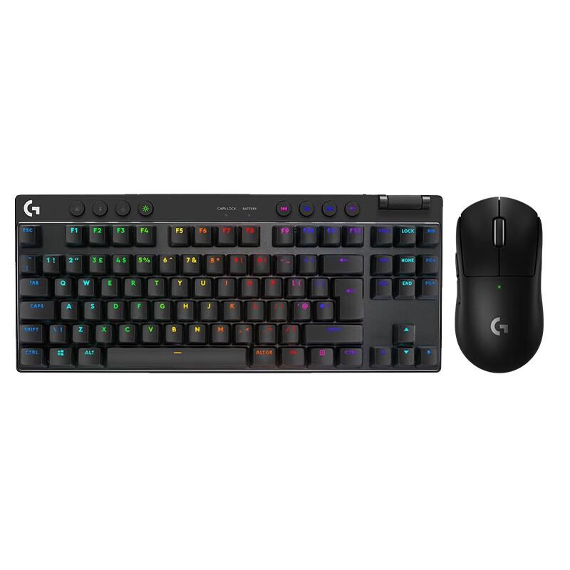 Logitech PRO X TKL Wireless Gaming Keyboard & GPW3 Mouse Bundle