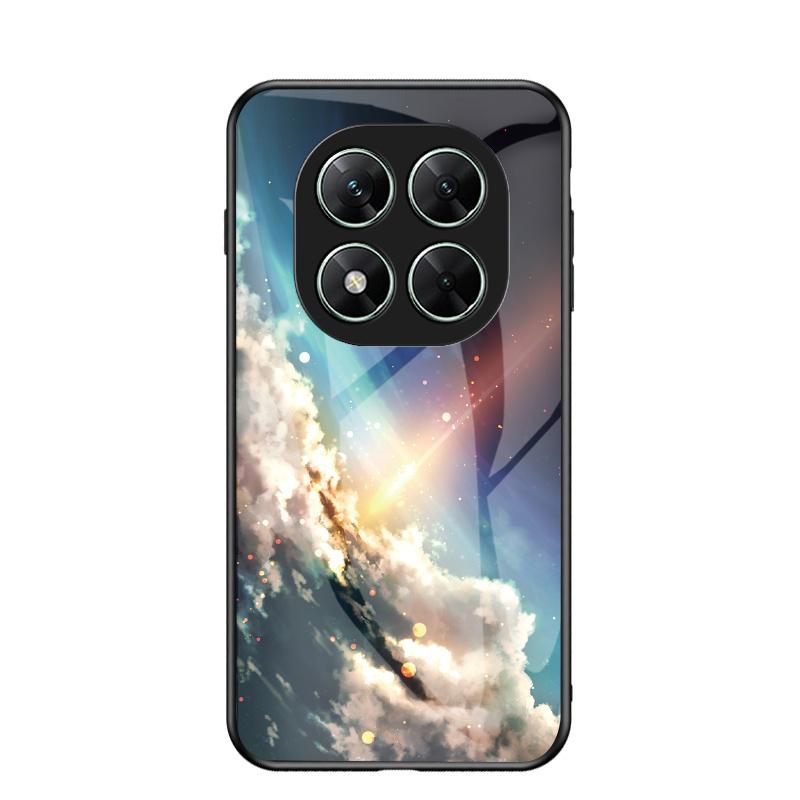 Cases For Xiaomi Poco X7 Pro Gradient Starry Sky Tempered Glass Phone Case For Poco X6 X5 Pro X4 NFC POCO F5 Pro M6 Soft TPU Bumper Shockproof Cover