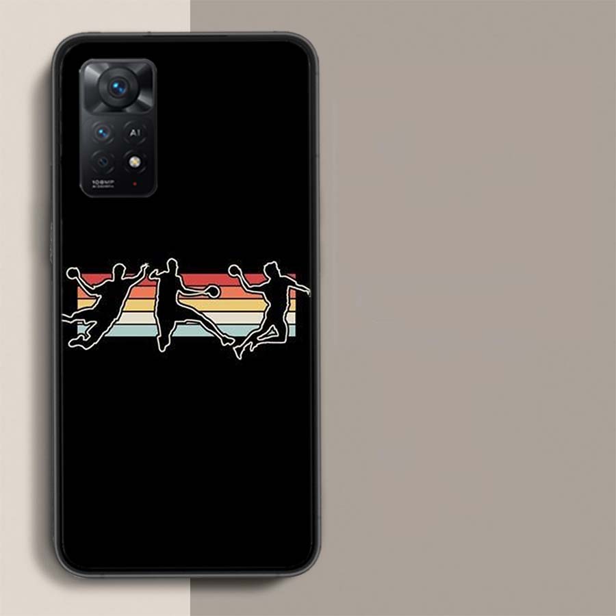 Чехол для телефона Спортивный Гандбол Для Redmi Note 14+ 13 Pro Plus 14C 13C 12C 12 10A 10C 10 9 8 9A 9C 9T 8A 7 Pro Xiaomi Capa Чехол Милый