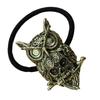 Halloween Theme 3D Owl Skull Hair Rope for Adult Female Teens Punk Hairband Dark Series Festival Hair Band Accessories