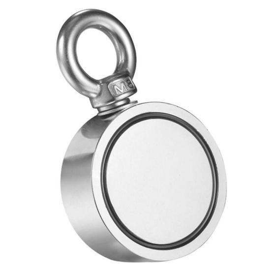 D48/60/94 мм двухсторонний круглый неодимовый болт с проушиной, спасательное рыболовное магнитное оборудование