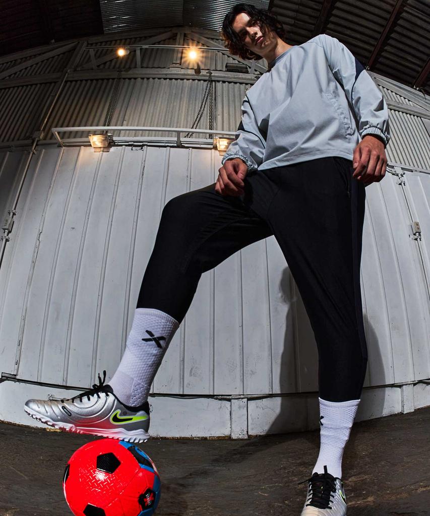 GALEX Sideline Football Cropped Pants Black Ga5753 Bk