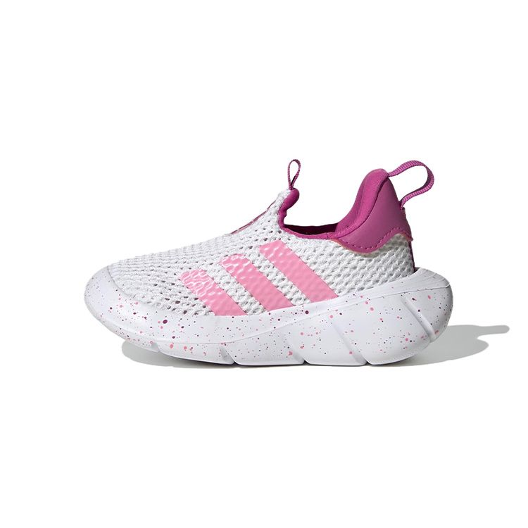 Adidas Monofit TR I White Beam Pink Speckled Baby Sneakers Cloud-White Lucid-Fuchsia HP7768